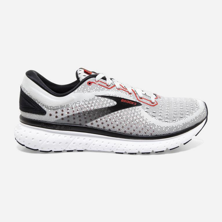 Brooks Glycerin 18 NZ - Men's Road Running Shoes - Grey/Black/Tradewinds (74135-AHXV)